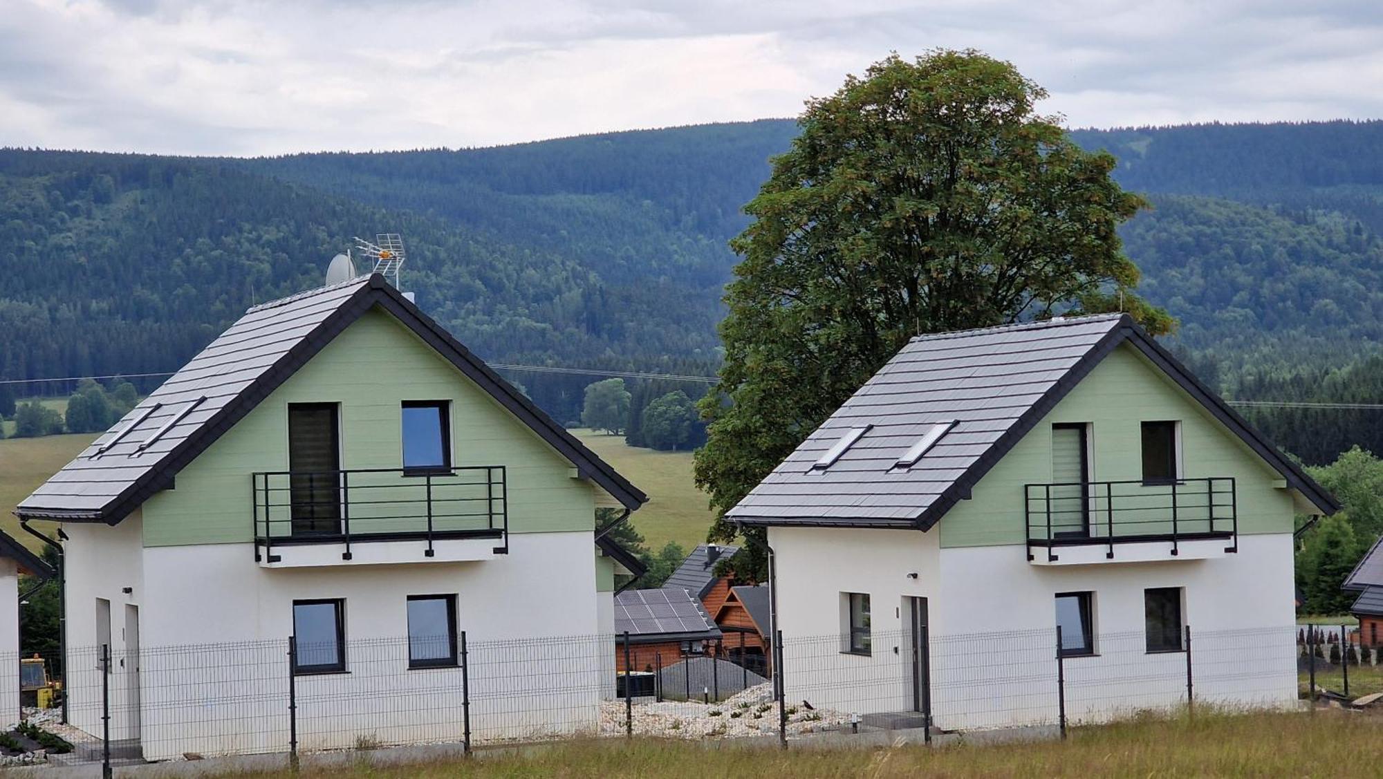 All Season Klimatyzowany Dom Przy Szlaku Z Prywatnym Tarasem I Widokiem Na Gory Orlickie - Sudety Sauna&Jacuzzi, Skalne Miasto Lasowka Luaran gambar